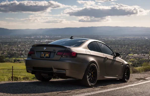 BMW, E92, M3, Matte Grey