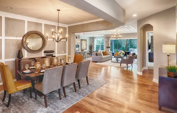 Picture living room, interior, kitchen, dining room