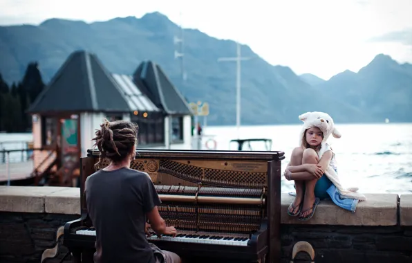 Picture Sunset, New Zealand, Sunset, Queenstown, Piano, Plan, National, Geographic