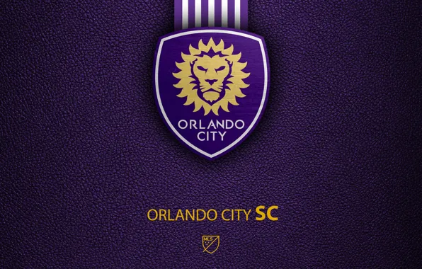 Wallpaper, sport, logo, football, MLS, Orlando City