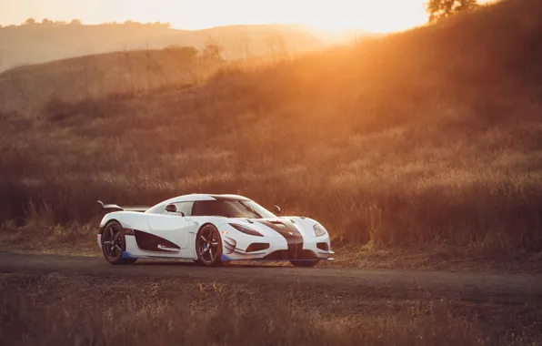 Picture sunset, Koenigsegg, supercar, 2018, Agera, hypercar, RS1