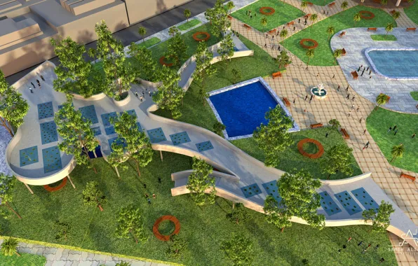 Complex, construction model, better health and oxygen