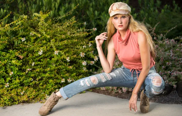 Girl, pose, Lakota Summers