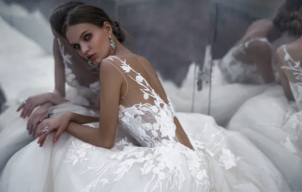 Look, style, dress, the bride, fashion