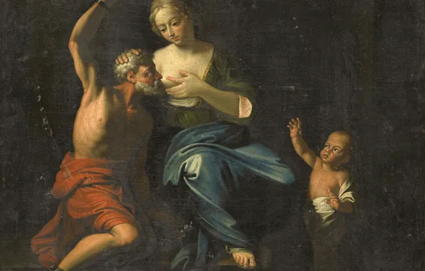 Oil, picture, canvas, 1750, Cimon and Pero, Adrian van der Werff, Adriaen van der Werff