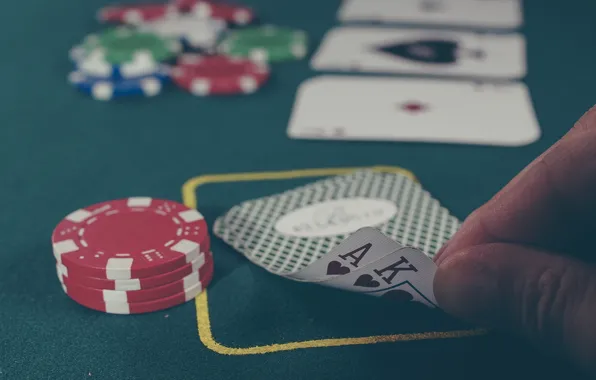Card, macro, chips, ACE, poker, king