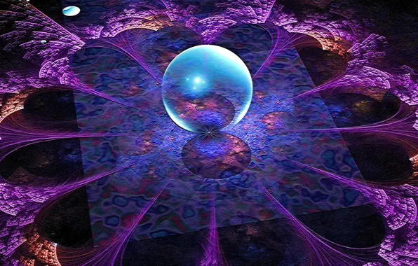 Picture light, balls, pattern, color, the volume