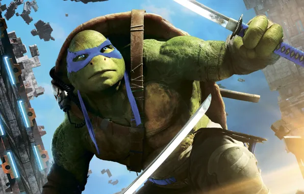Picture fantasy, Leonardo, Teenage Mutant Ninja Turtles: Out of the Shadows, Teenage mutant ninja turtles 2