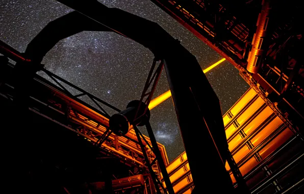 Laser, structure, Observatory, laser, Paranal Observatory, ESO’s, PARLA