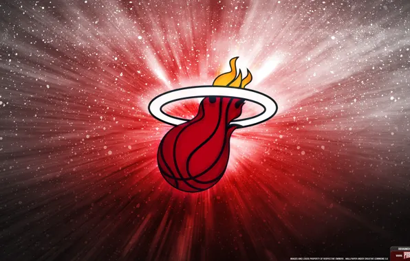 Picture logo, basketball, lebron, Miami Heat, Lebron james