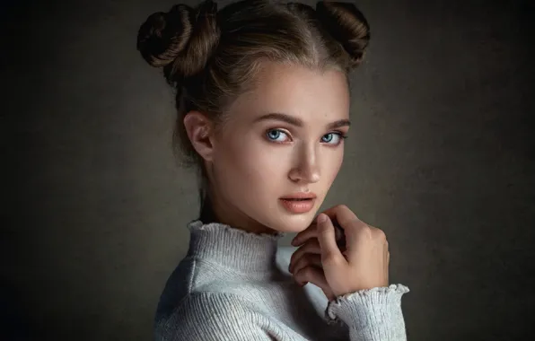 Picture look, face, portrait, Yuriy Nesmelov