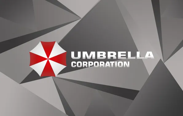 Wallpaper red, logo, game, Resident Evil, Umbrella, gray, Biohazard, Umbrella  Corp. for mobile and desktop, section игры, resolution 5906x4169 - download