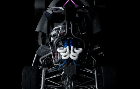 The concept car, hybrid, hypercar, Alpine, hydrogen, hydrogen, 2024, HY6