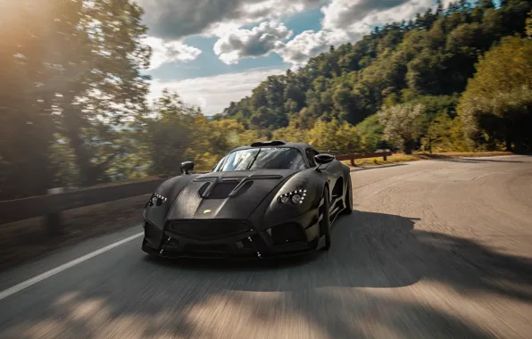 Supercar, 2018, Black Edition, Mazzanti, Evantra, Millecavalli