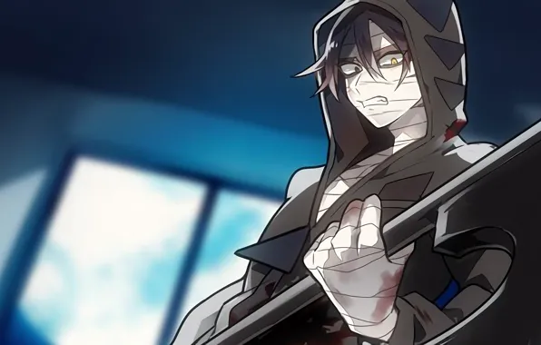 Hood, guy, Angel bloodshed, Satsuriku no Tenshi, Zach
