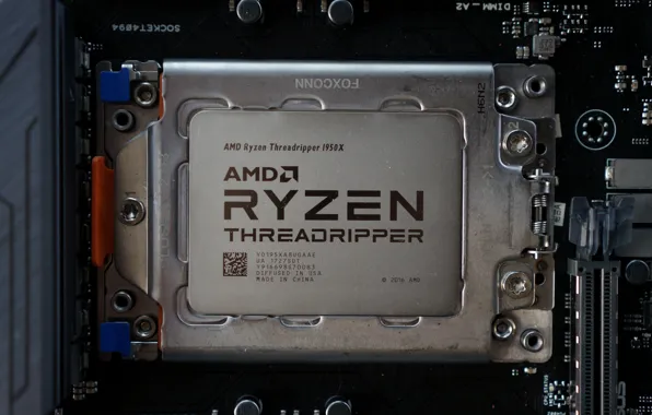 Picture AMD, processor, TR4, Ryzen, 1950X, Threadripper