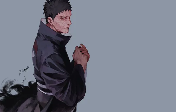 Picture NARUTO, Fanart, Upholstered Uchiha, Obito Uchiha, Pixiv, Fanart From Pixiv, NARUTO: SHIPPŪDEN