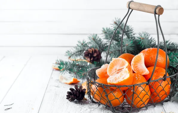 Picture snow, decoration, New Year, Christmas, Christmas, wood, winter, snow