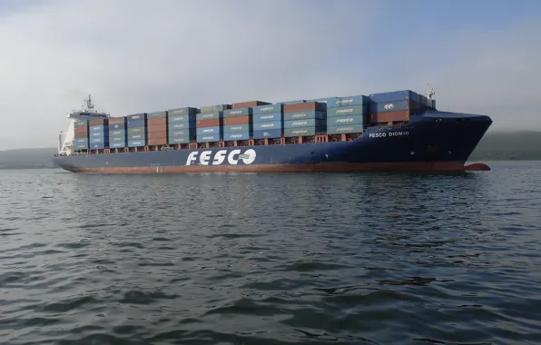 Picture sea, water, tanker, the ship, barge, cargo