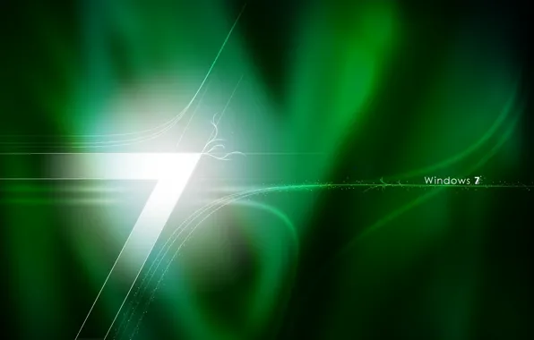 Picture texture, logo, the number, windows7