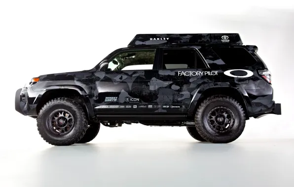 Picture Japan, Toyota, Asian, off road, truck, Aichi, Japanese, Oriental, camouflage, logos, Toyota Motor Corp., Toyota …