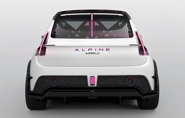 Picture Concept, rear view, Beta, 2023, Alpine A290, Alpine A290 Beta Concept