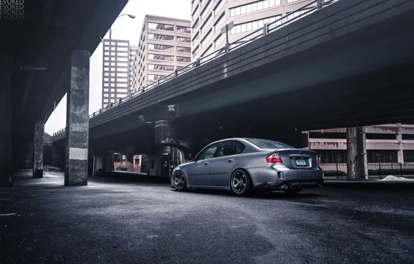 Picture bridge, Subaru, rear view, Subaru, Legacy, legacy