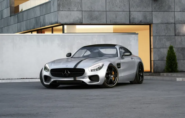 Picture Mercedes-Benz, Front, AMG, Wheelsandmore, Silver, Tuned, 600HP