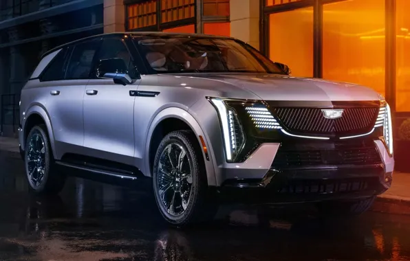 Picture Cadillac, Escalade, electric crossover, 2023, Cadillac Escalade IQ