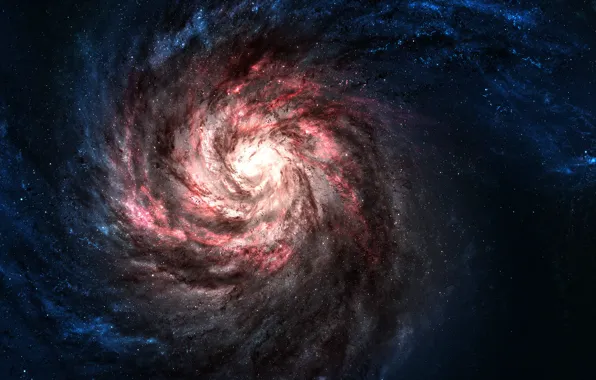 Picture Stars, Red, Galaxy, Galaxies, Blue