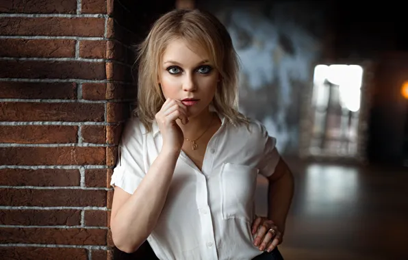Picture look, pose, Girl, makeup, Anna, Alexander Kurennoy