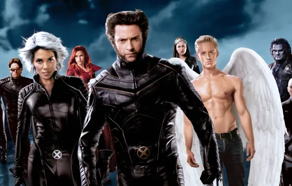 Picture the storm, beast, Halle Berry, Halle Berry, Phoenix, Famke Janssen, Wolverine, Hugh Jackman