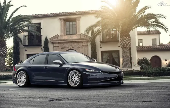 Picture blue, tuning, Lexus, Lexus IS