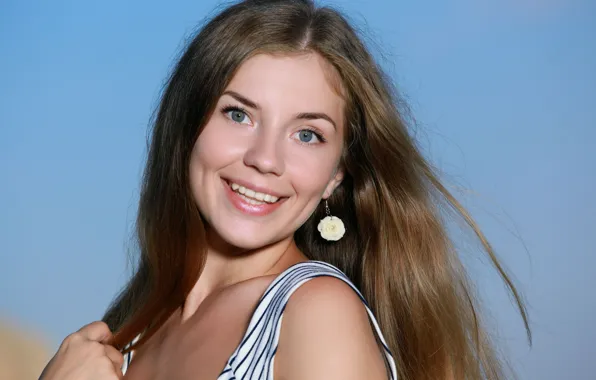 Picture hair, model, girl, smile, Vivian