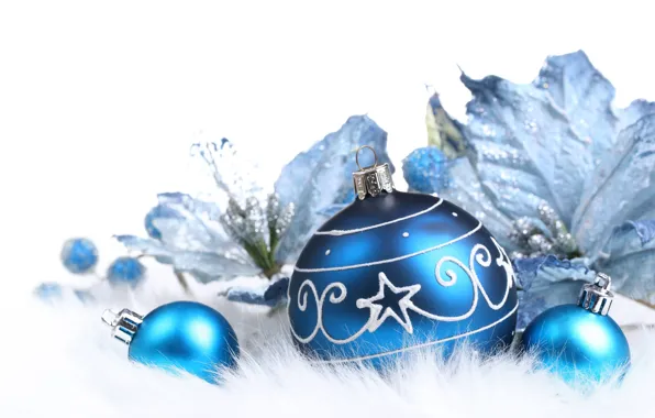 Picture flowers, holiday, patterns, Christmas decorations