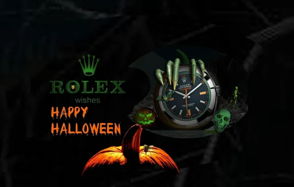 Picture Hand, Pumpkin, Halloween, Claws