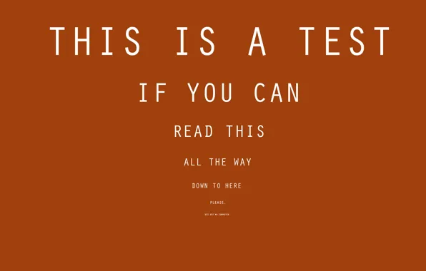 Picture computer, text, letters, the inscription, test