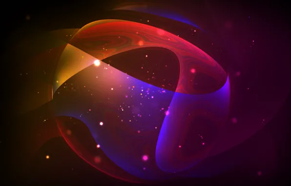 Picture light, ball, Abstraction