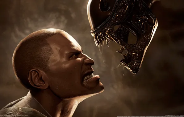 Picture alien, aliens vs predator, infantryman, alien vs predator