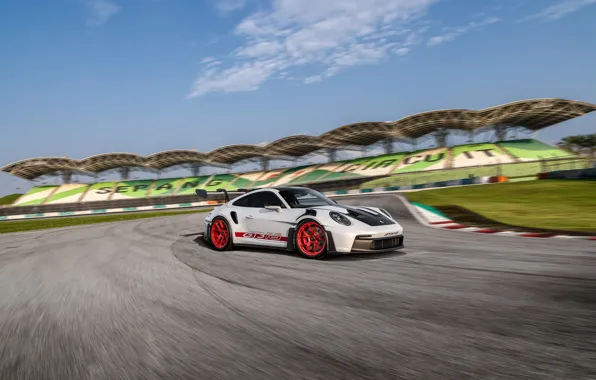 Picture 911, Porsche, racing track, Porsche 911 GT3 RS Weissach Package