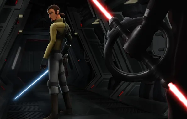 Picture animated series, Star wars: Rebels, Grand Inquisitor, Kanan Jarrus, Star Wars: Rebels