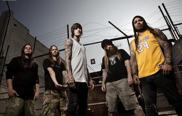 Picture group, metal, Deathcore, Suicide Silence