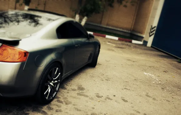 Picture machine, autumn, large disks, beautiful drives, g35 coupe, ifiniti