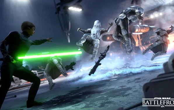 Picture star wars, star wars, hot, Lightsaber, Jedi, Electronic Arts, jedi, dice, Luke Skywalker, hot, FPS, …