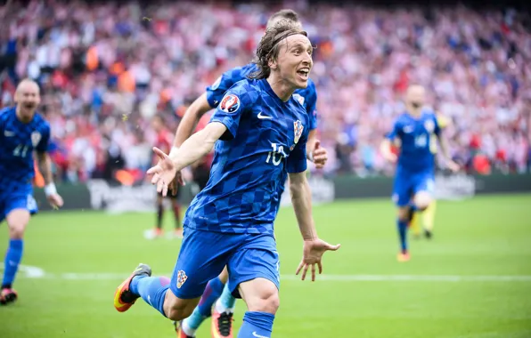 Picture football, Croatia, football, Luka Modric, European Championship 2016