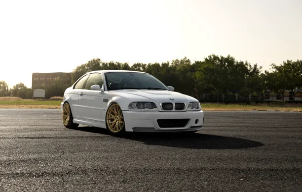 Picture BMW, White, E46, M3