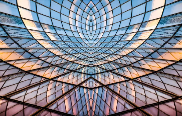 Picture glass, line, stained glass