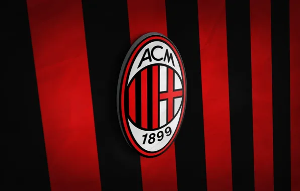 Picture wallpaper, sport, Italy, football, Serie A, AC Milan, 3D logo