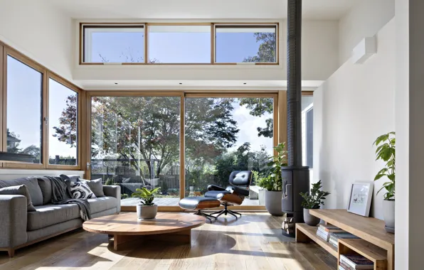 Picture Villa, interior, fireplace, living room, Croydon House