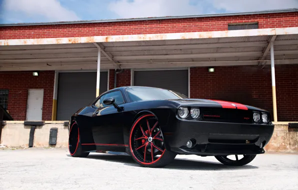 Picture dodge, challenger, widebody